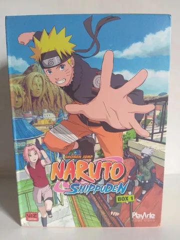 Dvd Naruto Shippuden 2ª Temporada Box 1 5 Discos - Playarte