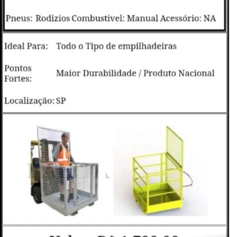 Garfo Munck paleteiro. FT Empilhadeiras  - Foto 2