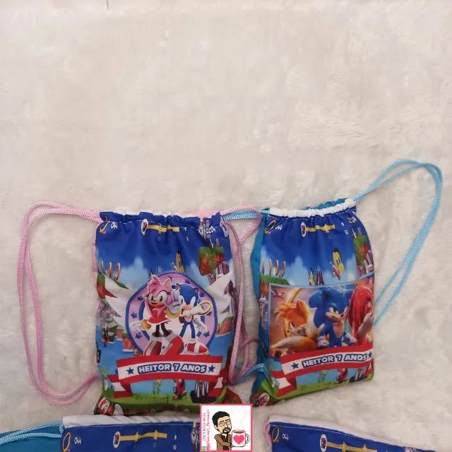 Mochila Saco Infantil Personalizada - Projeto Brindes Personalizado