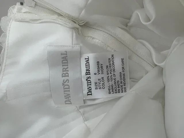 Vestido de noiva Davids Bridal - Foto 4