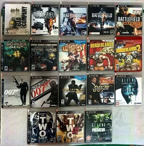 Jogos de Tiro Ps3 Aceito Pix e Cartão - Videogames - Deodoro, Rio de  Janeiro 1247113093