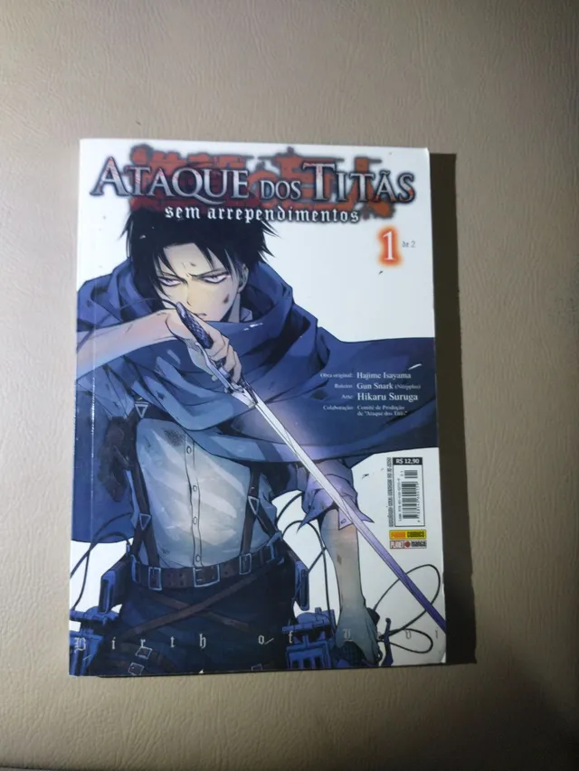 Ataque dos Titãs (Attack on Titan - shingeki no kyojin) Mangá Novo Lacrado  (Volumes 18,28,29)