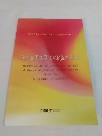 Livro Teatro Infantil Sandra Castiel Ed. Publit autógrafo