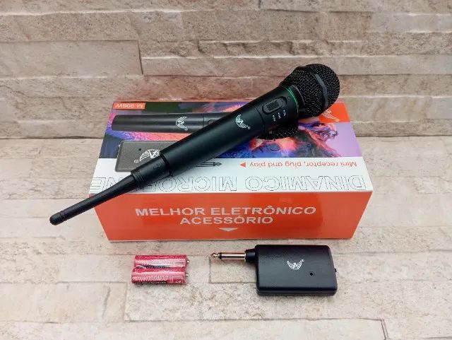 Microfone Altomex Sem Fio Até 30m Som Palestra e Karaokê - Foto 3