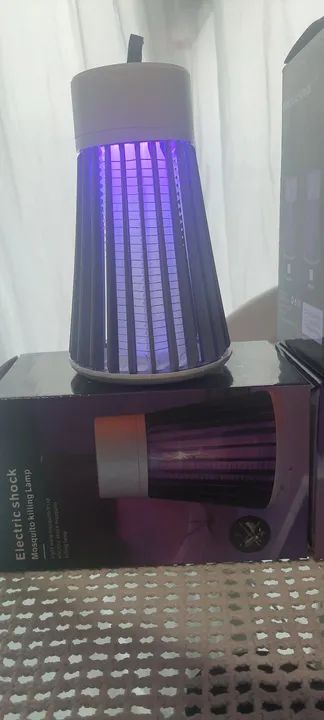 Mata Mosquitos Elétrico - Iluminação UV e Choque - Foto 3