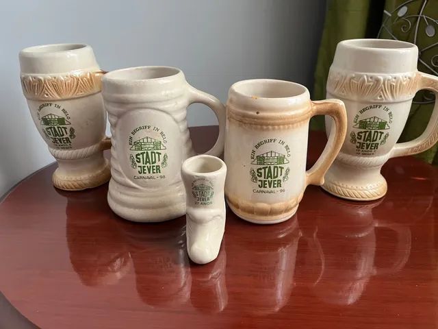 Coleção de copos caneca Alemanha Stadt Jever