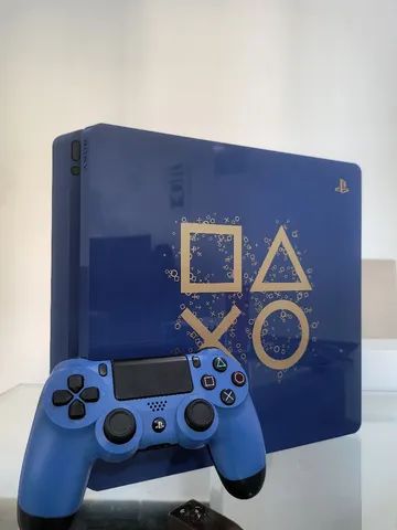 PS4 slim Days of play blue com caixa - PLAYHOUSE  - Foto 2
