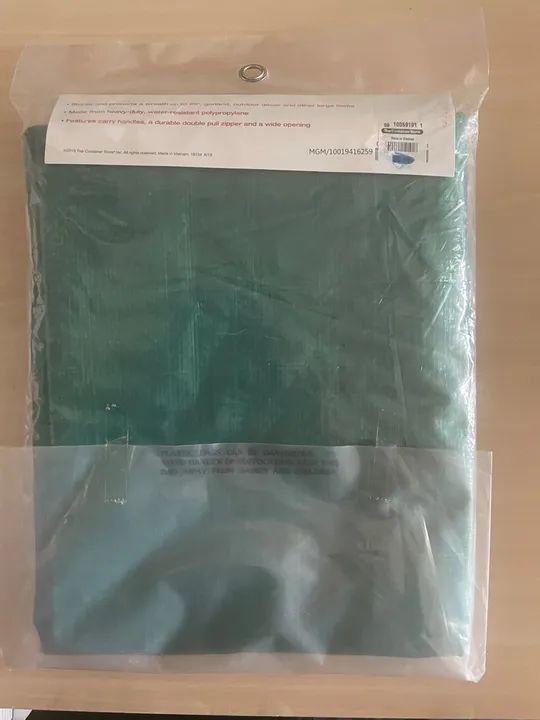 Saco de armazenamento para guirlanda na cor verde - Foto 3