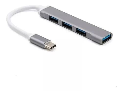 Hub Usb Type-c 4 Portas Usb 3.0 - Foto 2