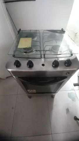 Fogão  4  bocas inox  pra  venda  - Foto 6