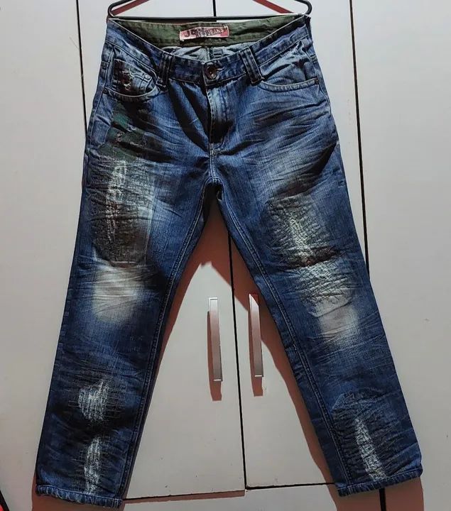 40cm.larg/97cm.alt Jeans Masculina semi nova ORIGINAL.