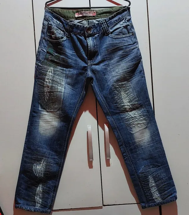 40cm.larg/97cm.alt Jeans Masculina semi nova ORIGINAL.