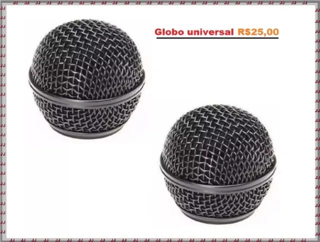 Globo universal em alumínio para microfones diversos - Foto 3