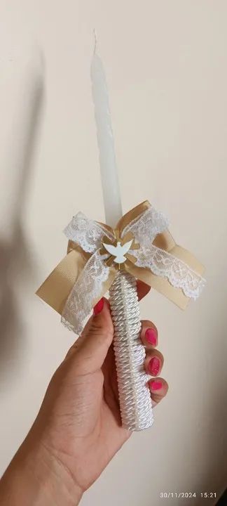 Vela de batizado