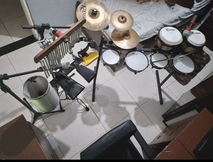 Percussão com - 17 peças!63824566045697123