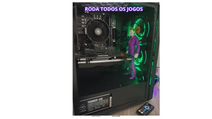 PC GAMER RYZEN5 + RX580 8G 16GB RAM