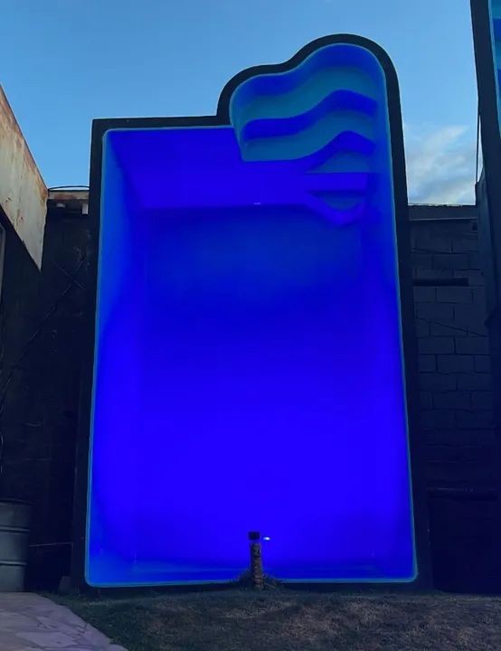 Ana: Piscina media 4,78 x 2,65 incluso e casa de maquinas com todo maquinário+ Frete - Foto 2