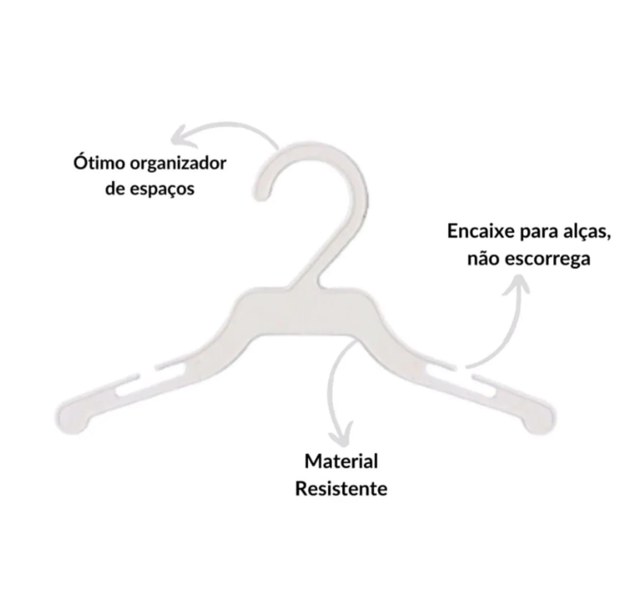 Cabides infantis (25 unidades)