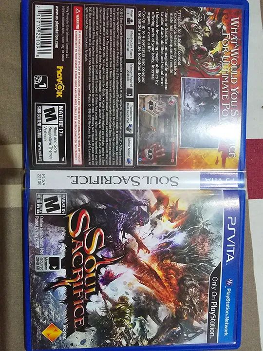 Soul sacrifice conservadissimo