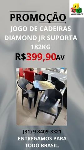 Cadeira poltrona DIAMOND Jr 182 kg