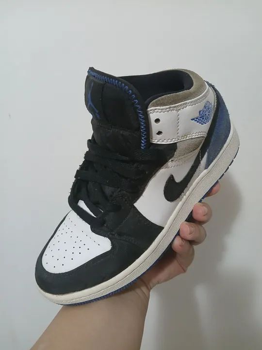 Tenis Nike Air Jordan Original 34/35 seminovo - Foto 6