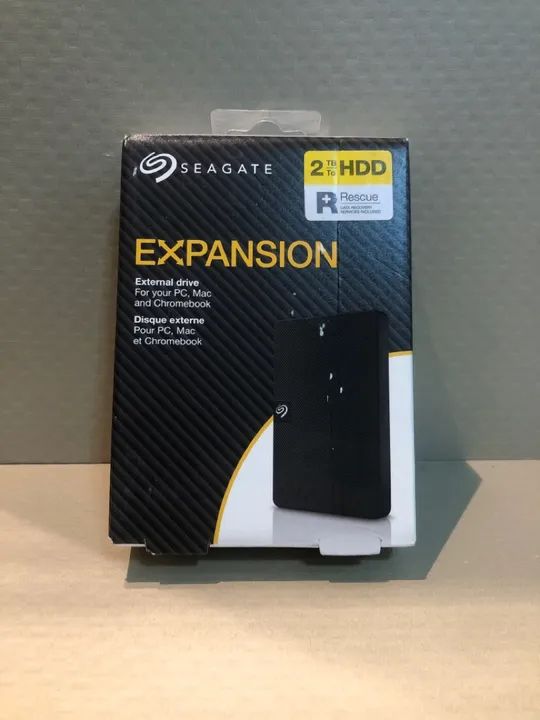 HD Externo Seagate 1TB para PC, Mac e Chromebook