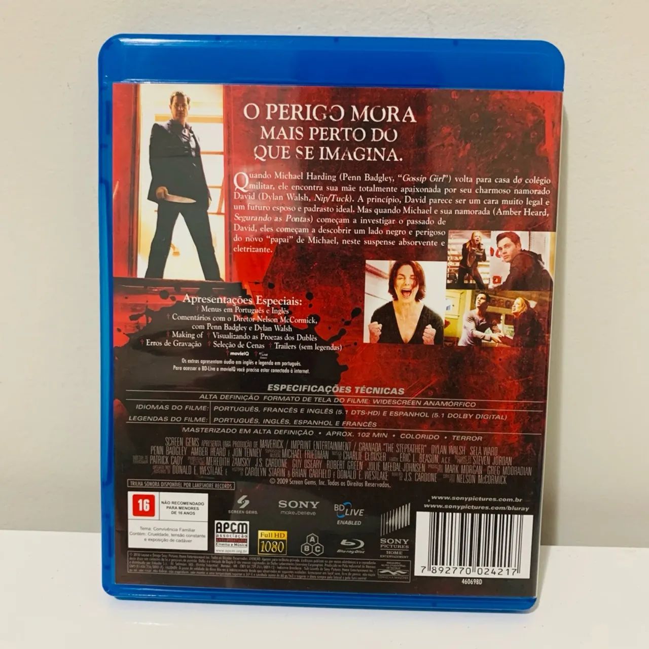 Blu-ray O Padrasto - Filme de Terror - Unrated - Foto 3