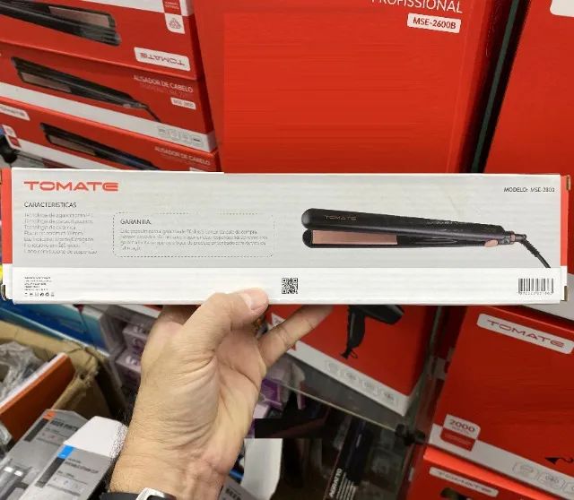 Chapinha/Prancha Alisadora 32W Ergonômica Bivolt com Placa de Cerâmica 220°C - Foto 5