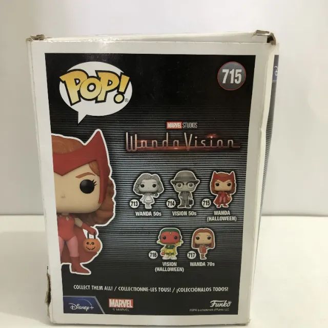 Colecionável Unissex Marvel Boneco Funko Pop! Halloween Wanda 715 - Wandavision Marvel Ver - Foto 3