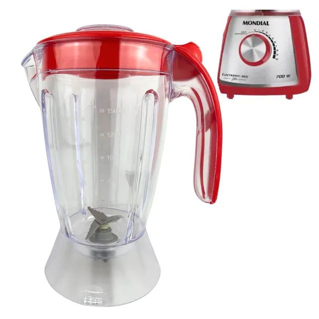 Copo compatível liquidificador mondial eletronic inox sem filtro 