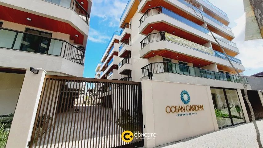 Condomínio Ocean Garden - Apartamentos 2 ou 3 quartos perto da Praia do Forte - Cabo Frio