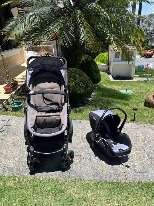 Carrinho de Bebê Kiddo Travel System Galaxy (Moisés) com Bebê Conforto - Foto 4