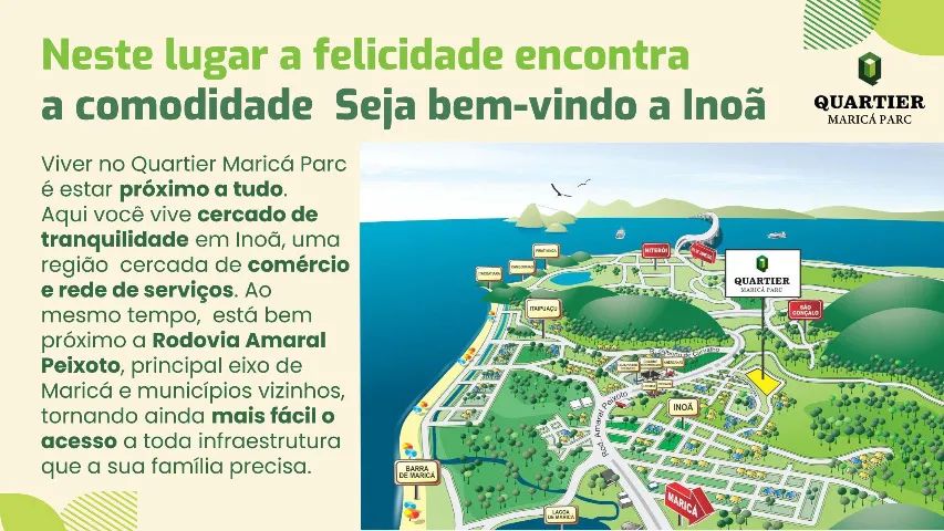 Condomínio Quartier Maricá Parc - Financie até 144 meses direto com a construtora - Foto 7