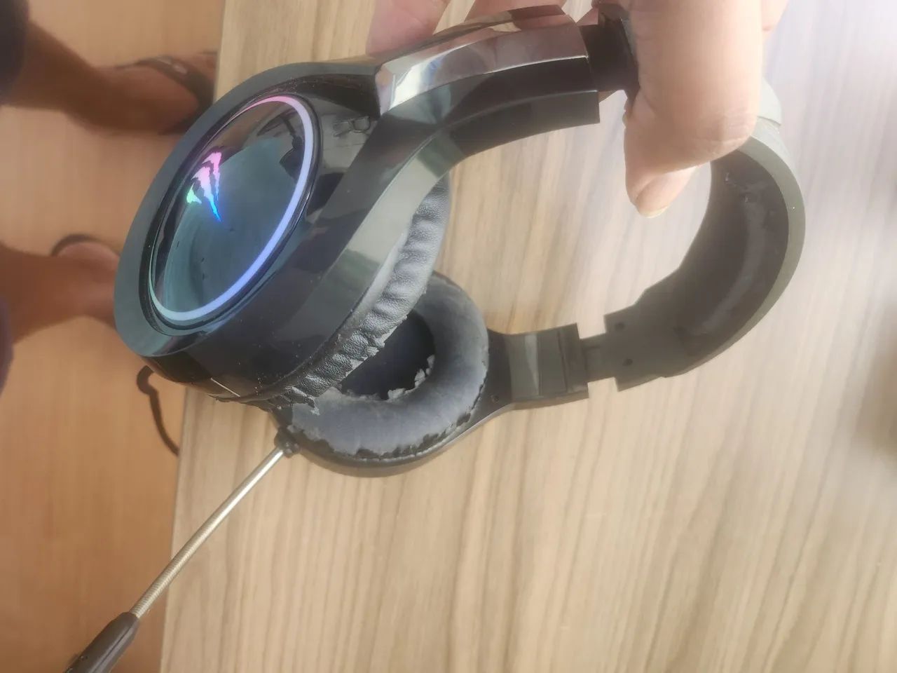 Headset Gamer com Iluminação RGB - Foto 4