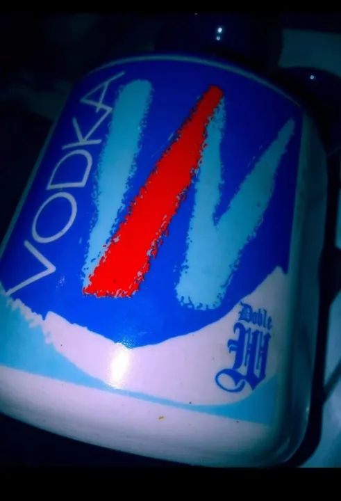 Jarra Louça Vazia De Vodka Double W Bar  - Foto 3