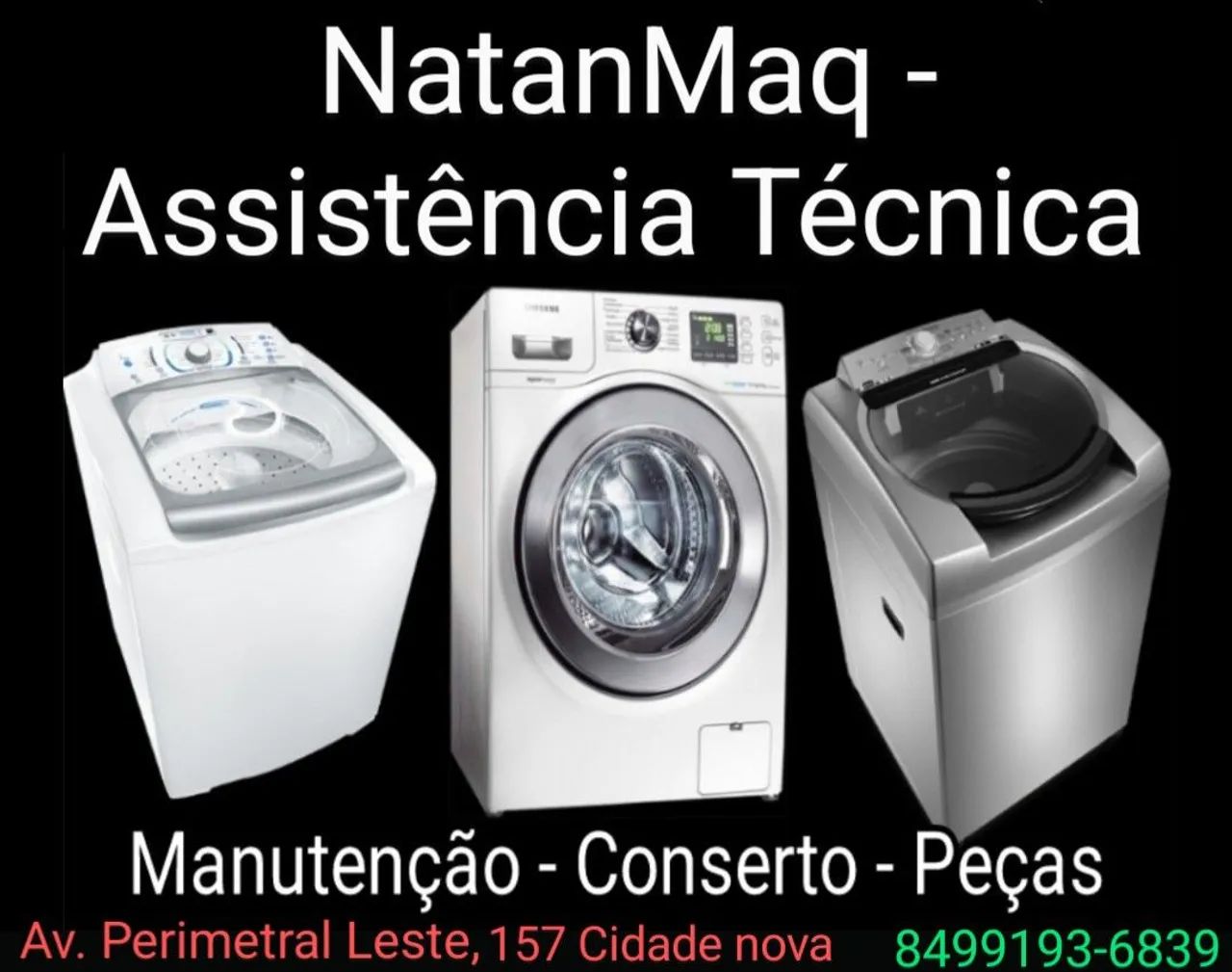 Conserto de Máquinas de Lavar - NatanMaq