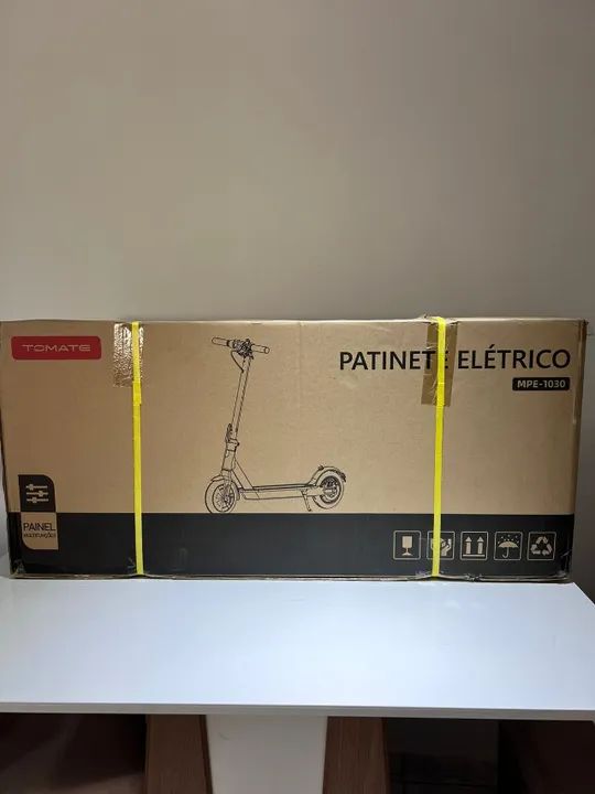 Patinete Elétrico Dobrável 25km Tomate MPE-1030 (Novo lacrado)