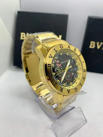 Relógio Bvlgari aço 