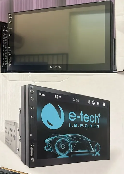 Central Multimidia Mp5 1 Din tela 7 polegadas touch screen universal automotivo
