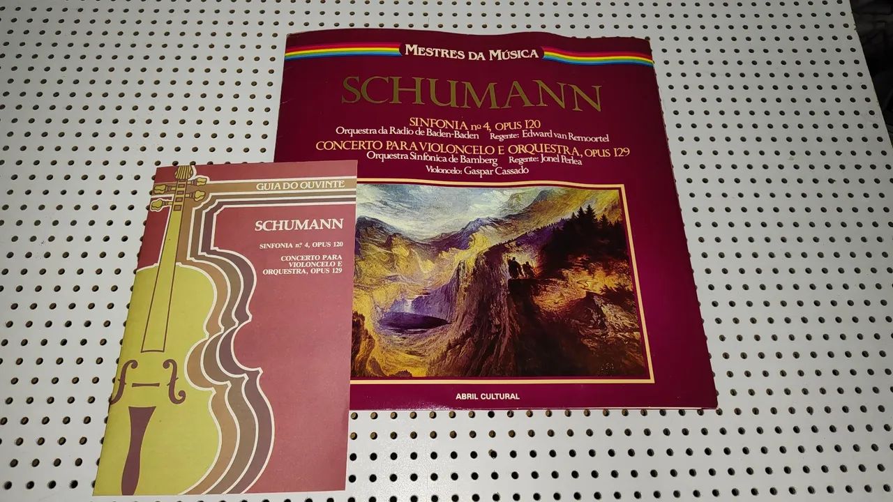 LPs Mestres da Música - Schumann, Debussy e Tchaikovsky