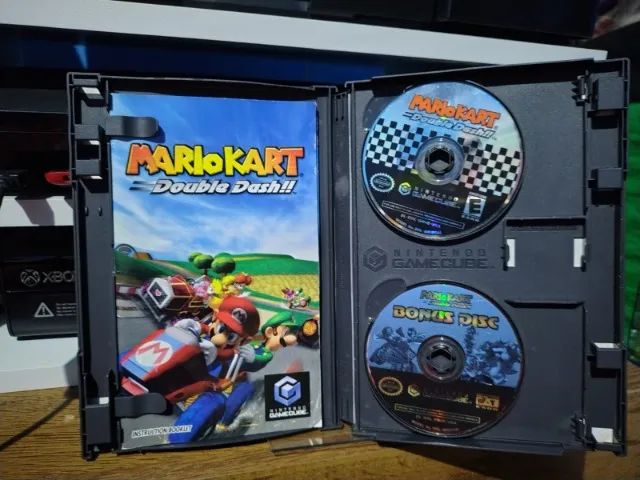 Mario Kart Double Dash com disco bônus Gamecube Raro - Foto 3
