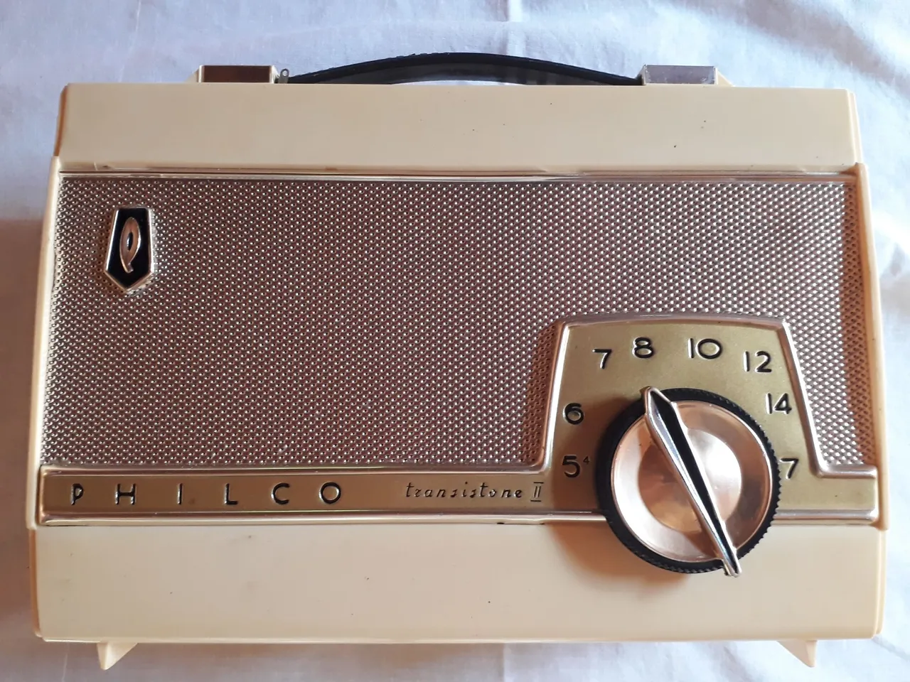 Rádio Philco Transistone II muito lindo
