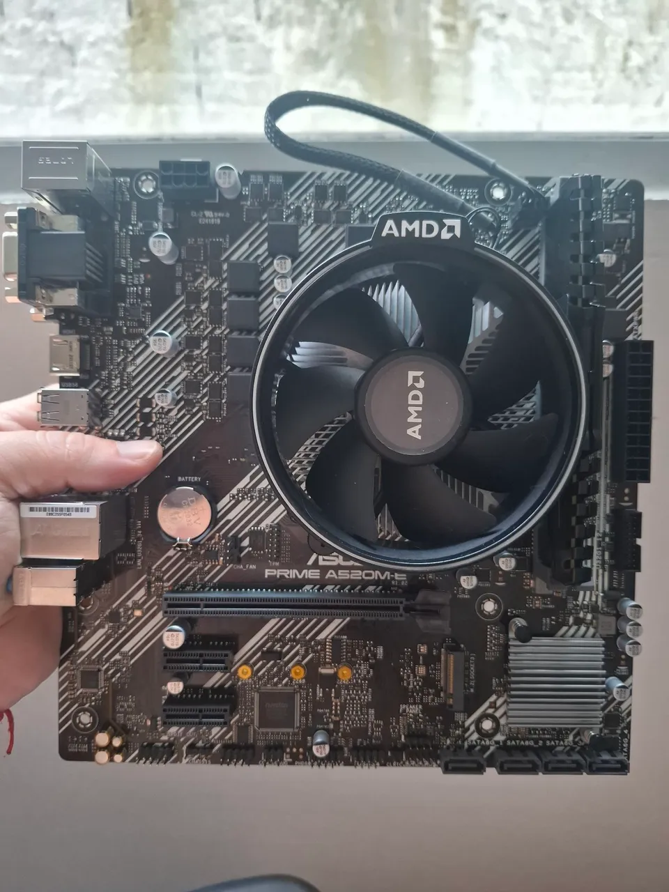 Kit Am4 Ryzen 200GE 8gb Ddr4