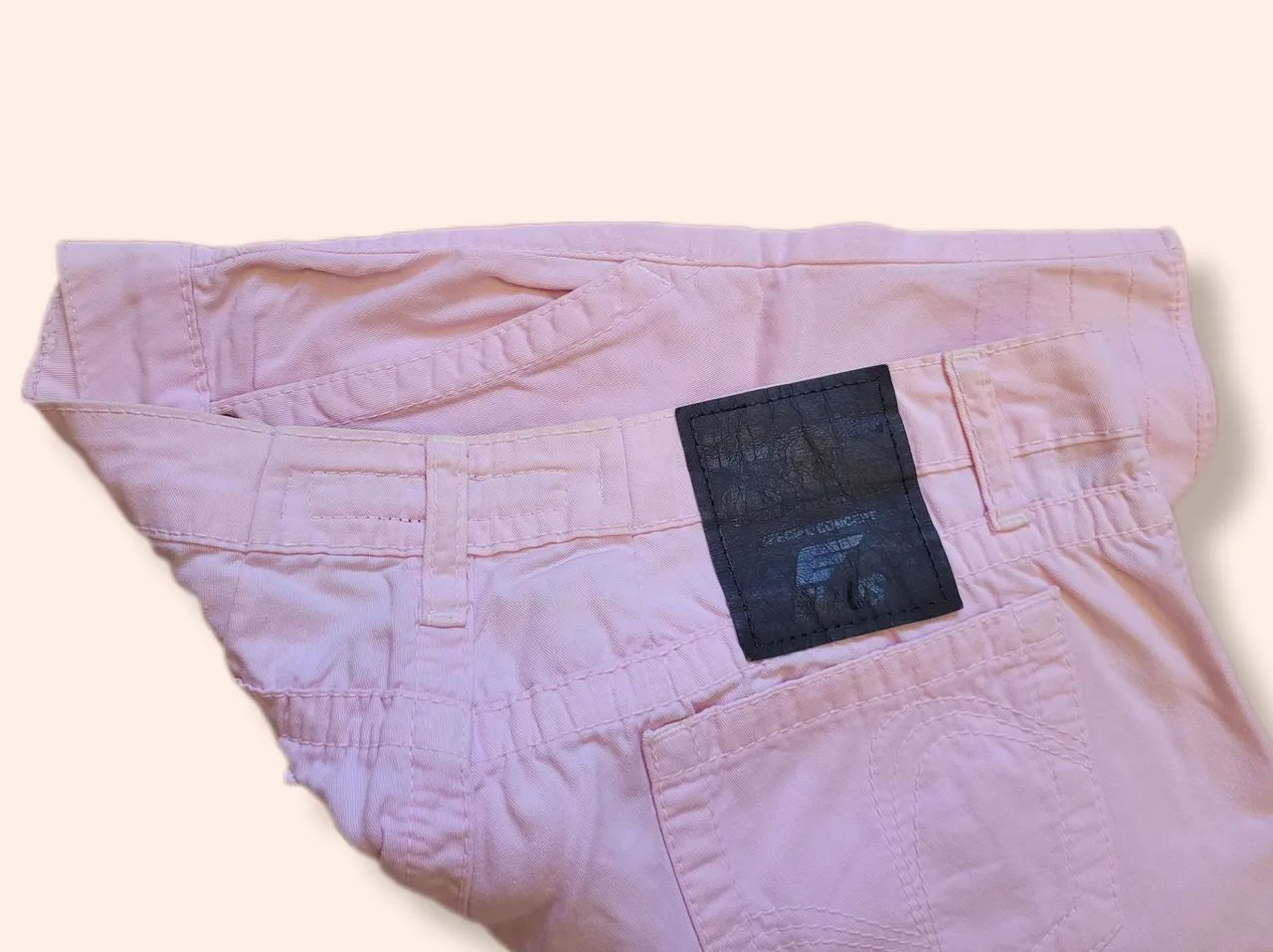 Shorts feminino rosa Ellus y2k 2000 - Foto 3