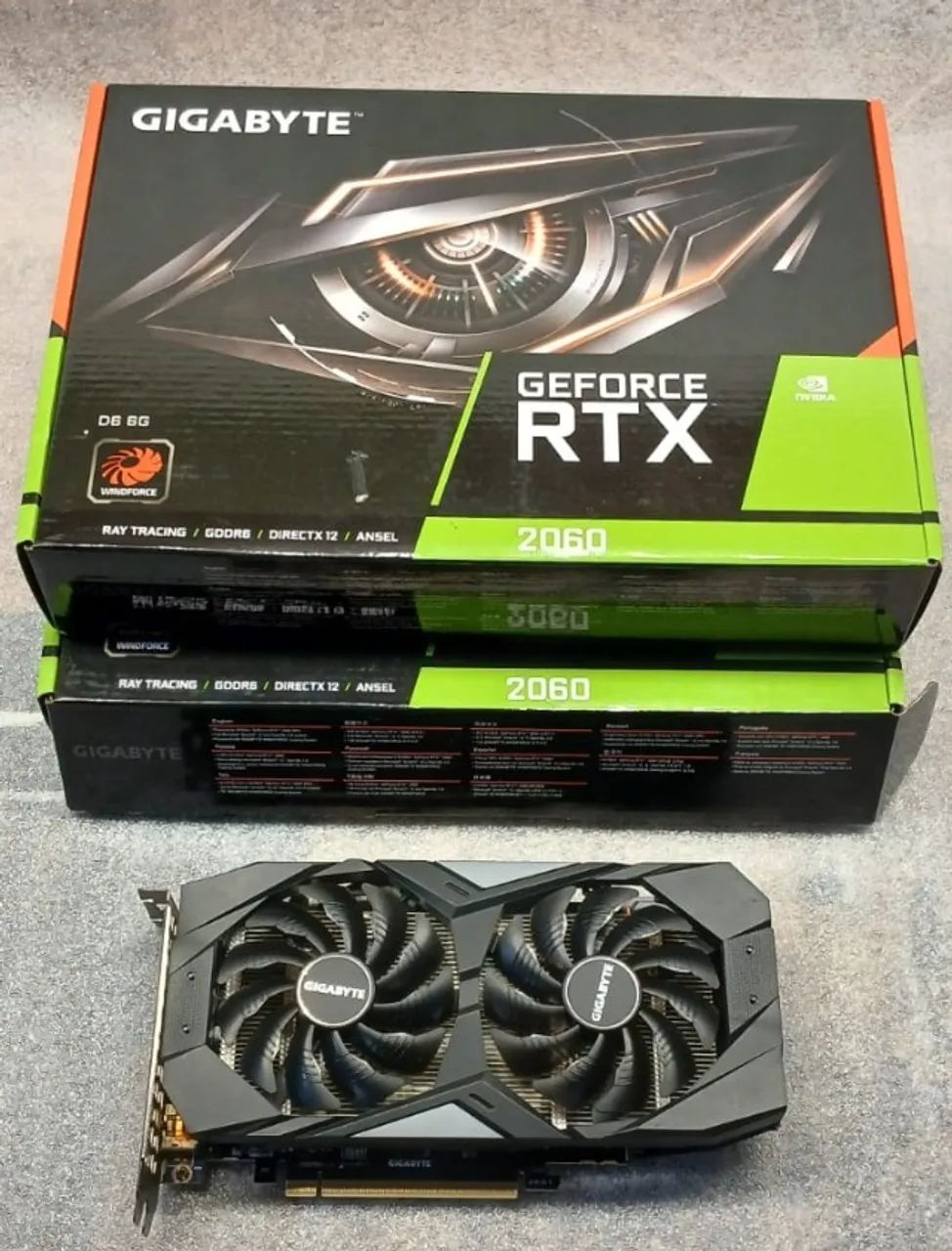 RTX 2060 6Gb - Gigabyte - Comprada na Kabum