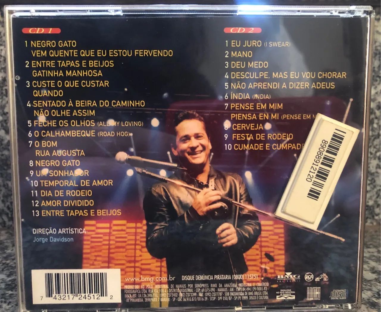 Leonardo - Ao Vivo (2 CDs) - Foto 2