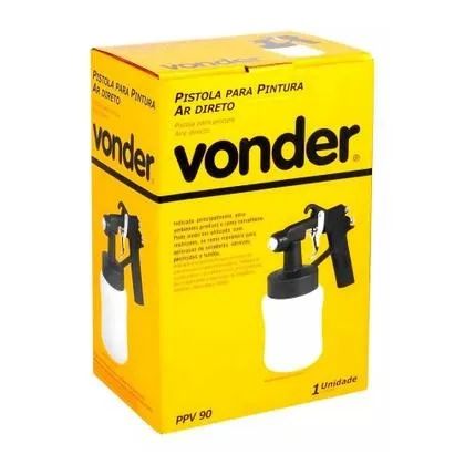 Pistola Para pintura Ar direto PPV90 Vonder