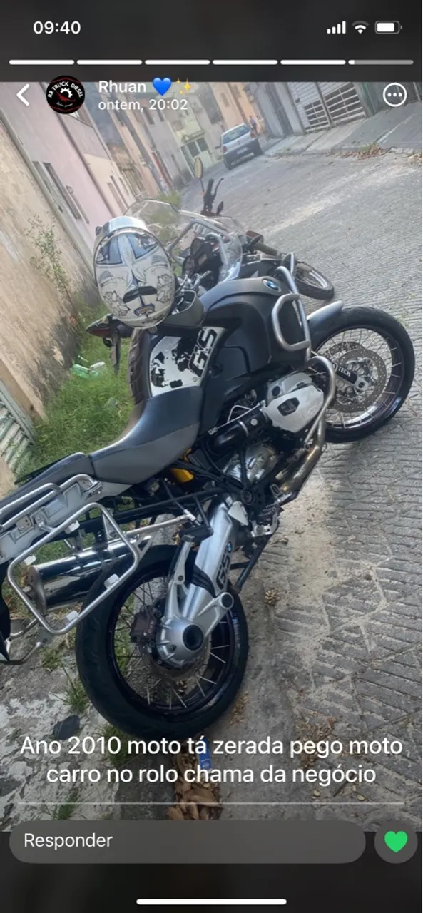 BMW GS 2010 - Moto zerada!