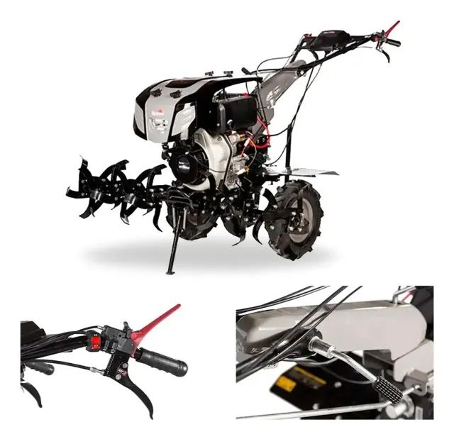 Motocultivador Diesel 11hp 4t 418cc Partida Eletrica Toyama - Foto 6