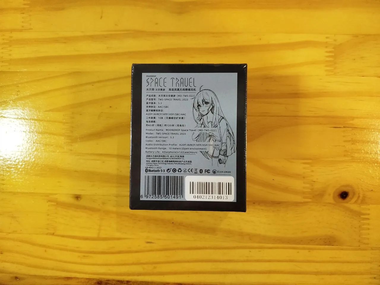 Fone de ouvido EarBuds Moondrop Space Travel ANC -35dB - Lacrado! - Foto 3